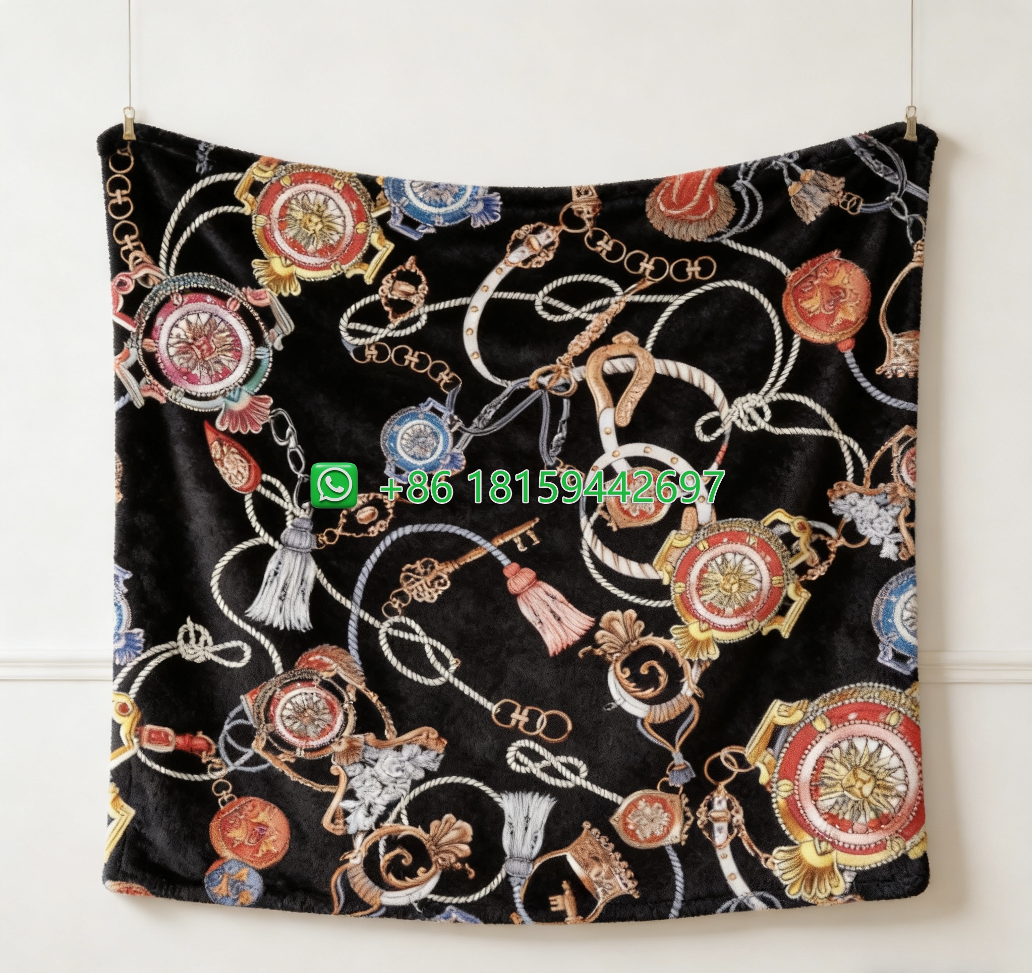 Hermes Throw Blankets